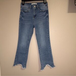 Women's Blue Flared Jeans